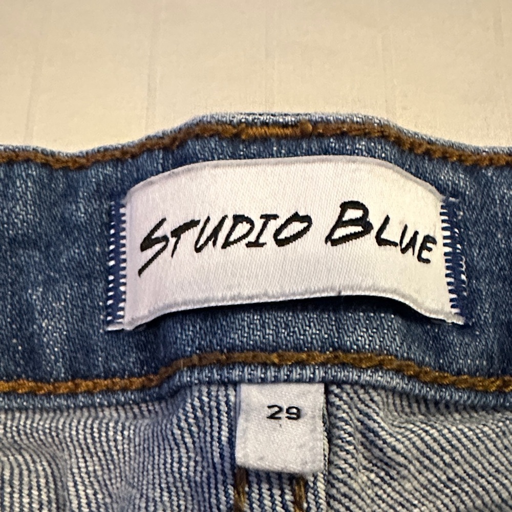 Studio Blue Jean Shorts - Picture 2 of 9